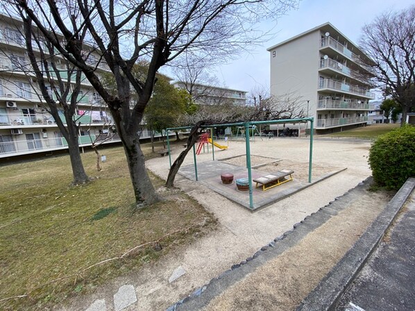 山田池住宅7棟（406）の物件外観写真